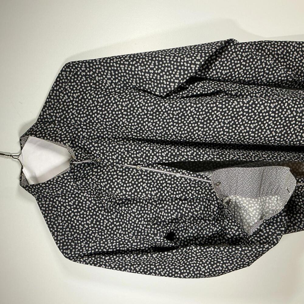 Bugatchi Classic Fit Men's Button Down Shirt Abstract Pattern Size M